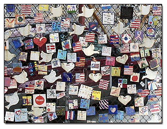 911 Memorial close up