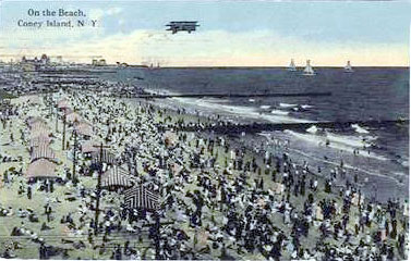 Coney Island NY Beach 1914