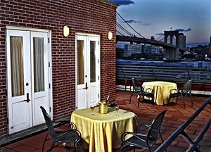 Terrace dining