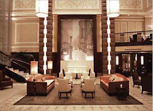 Carlton Hotel lobby