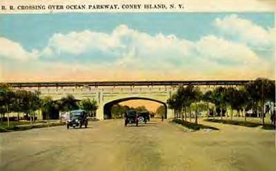 Railroad  Crossing Ocean Parkway