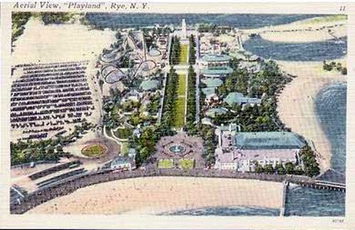 Rye NY Playland Aerial View