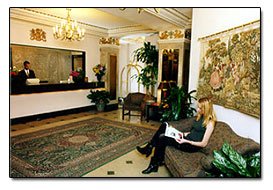 Milburn Hotel lobby