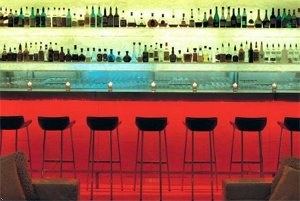 Bar area