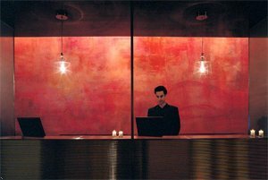 Lobby view, front desk